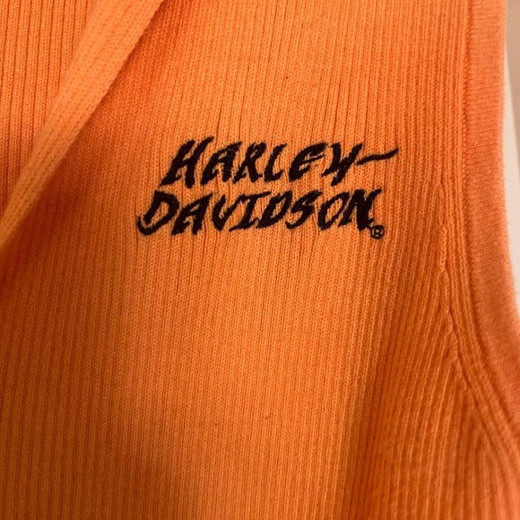 Rare ribbed Harley Davidson vintage tank - Picture 4 of 6